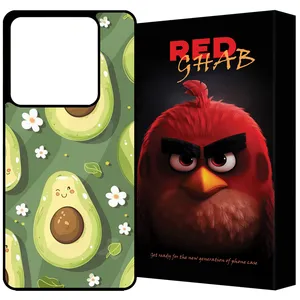  RED GHAB RCHAPN13P Cover For Xiaomi Redmi Note 13 Pro 5G