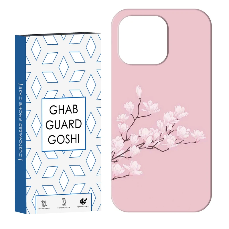 کاور قاب گارد گوشی طرح شکوفه کد Dimo-888 مناسب برای گوشی موبایل اپل IPHONE 16 PRO   