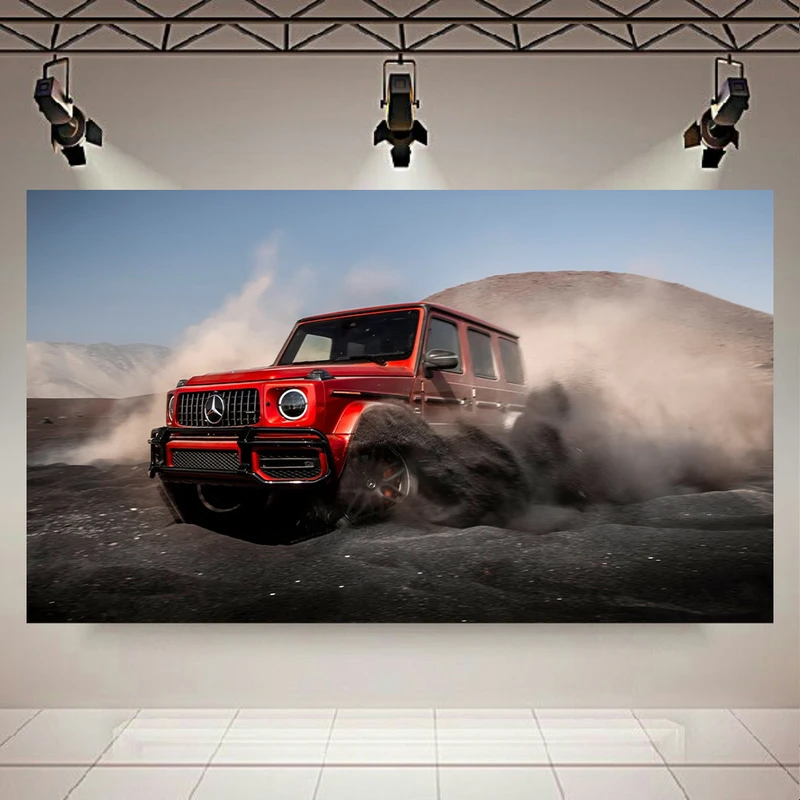 تابلو شاسی طرح ماشین مدل مرسدس بنز AMG G63 کد AR5600
