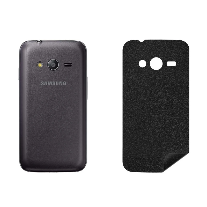 برچسب پوششی بستور طرح چرم مدل GB1-20 مناسب برای گوشی موبایل سامسونگ Galaxy Ace 4