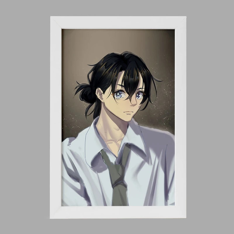 تابلو خندالو مدل شینپی انیمه سامر تایم رندرینگ SUMMER TIME RENDERING  کد 22278