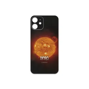 MAHOOT Sun-By-NASA Cover Sticker for Apple iPhone 12 mini