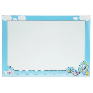 تخته وایت برد مدل Blue Fish سایز 40 × 30 سانتی‌ متر سایز 30 × 40