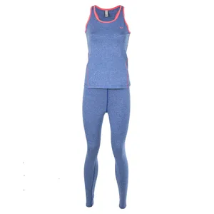 ست تاپ و لگینگ ورزشی زنانه بیلسی مدل 16SS0259-KAT-MAVI-MAVI