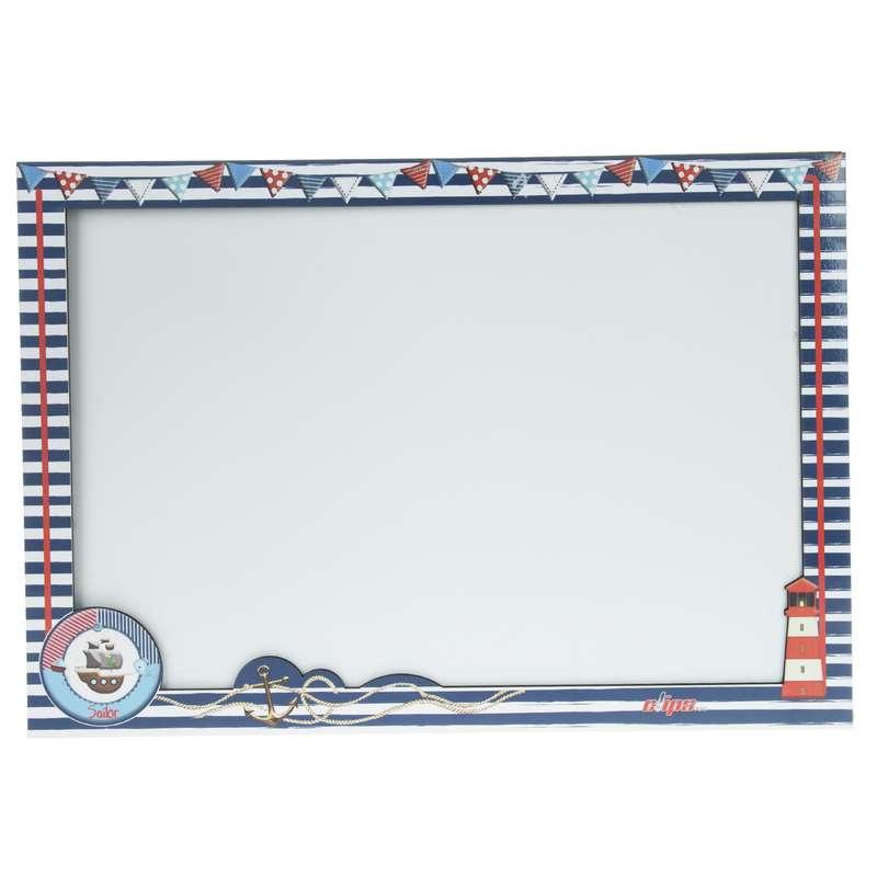 تخته وایت برد مدل Sailor سایز 40 × 30 سانتی‌ متر سایز 30 × 40