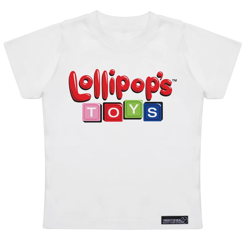 تی شرت آستین کوتاه دخترانه 27 مدل Lollipops کد MH1600