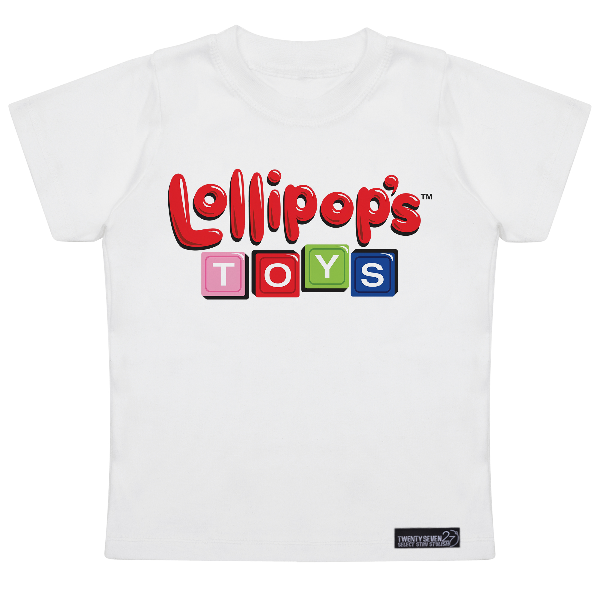 تی شرت آستین کوتاه دخترانه 27 مدل Lollipops کد MH1600