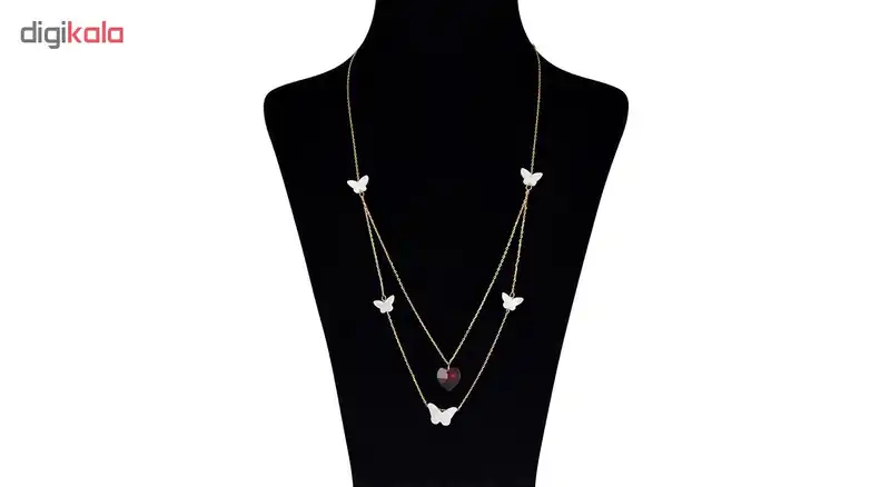 گردنبند طلا 18 عیار مایا ماهک کد MM0884