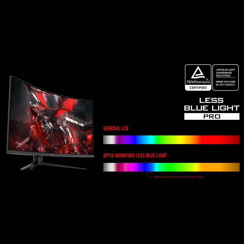 مانیتور 32 اینچ ام اس آی مدل  G321CQP E2