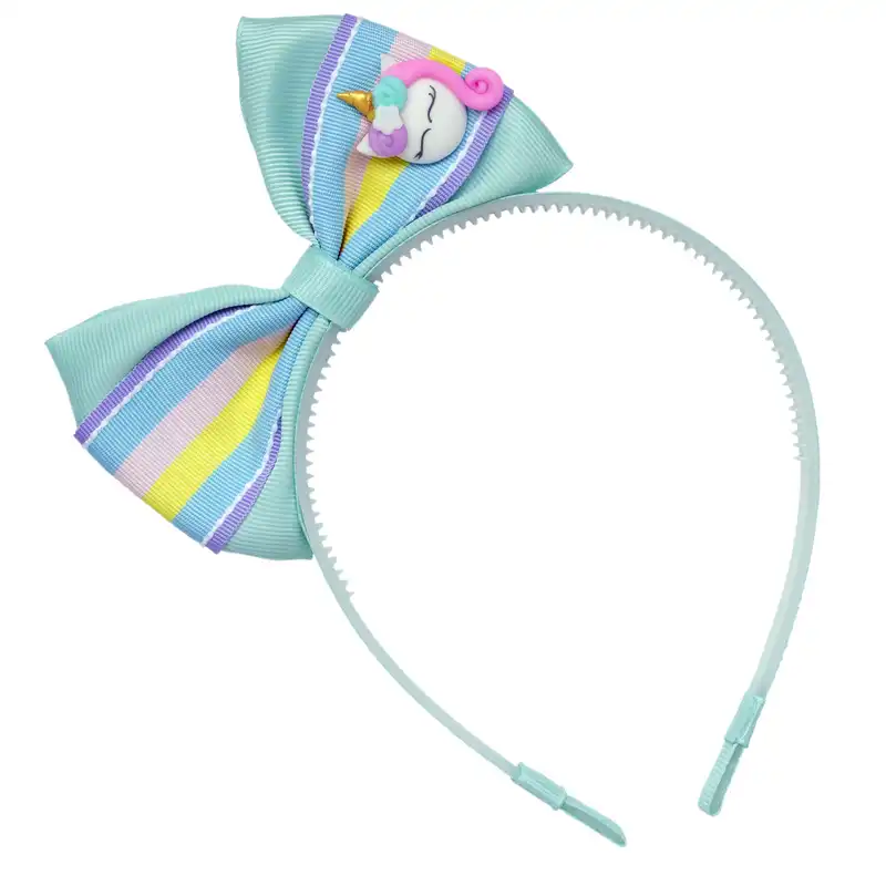 تل مو دخترانه مدل یونیکورن اسب تک شاخ G01