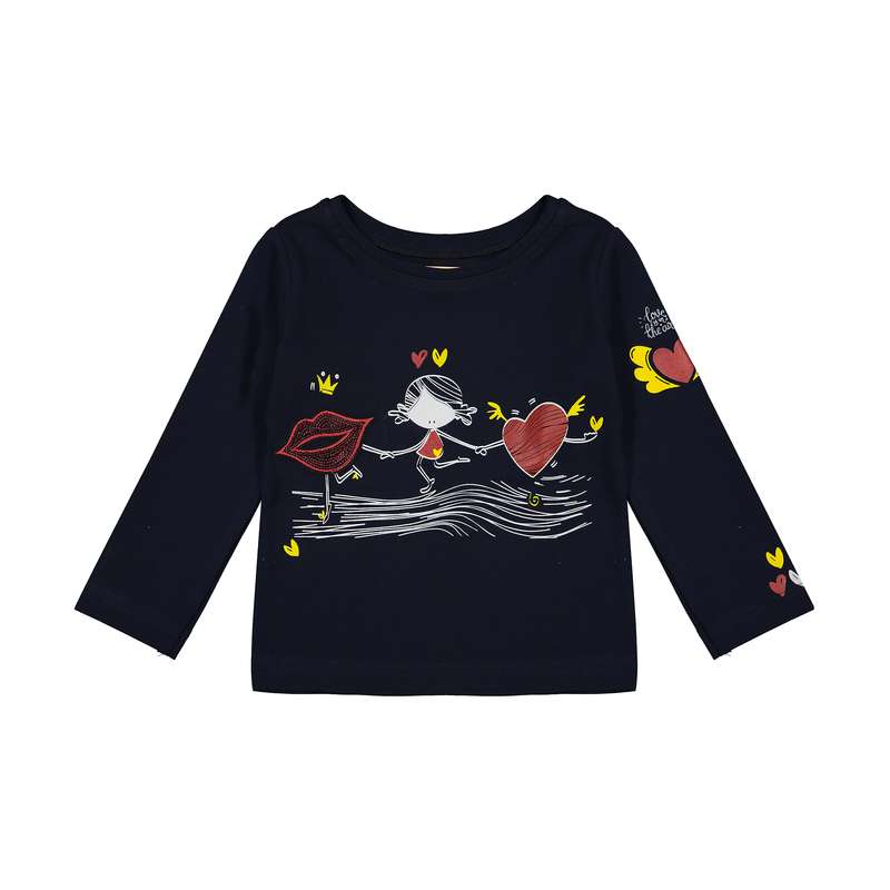 تی شرت دخترانه تیتیش مدل 2471168-79