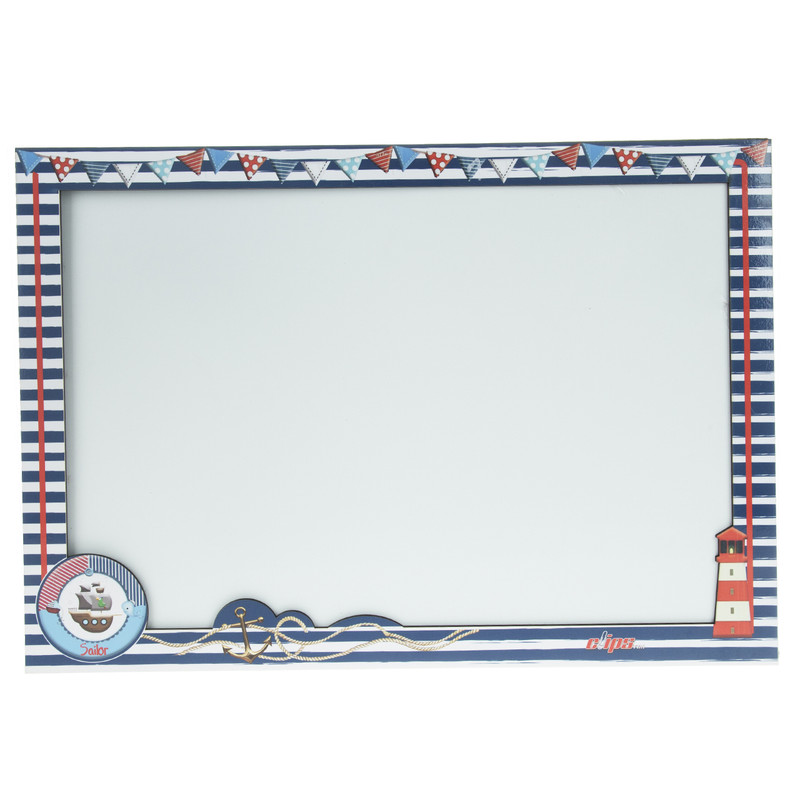 تخته وایت برد مدل Sailor سایز 25 × 35 سانتی متر سایز 35 × 25