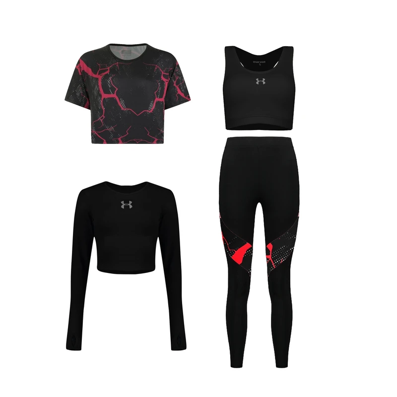 ست چهار تکه لباس ورزشی زنانه مدل 1801-1401-56-63