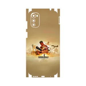 MAHOOT Serious Sam Game Series-FullSkin Cover Sticker for Motorola Moto E32s