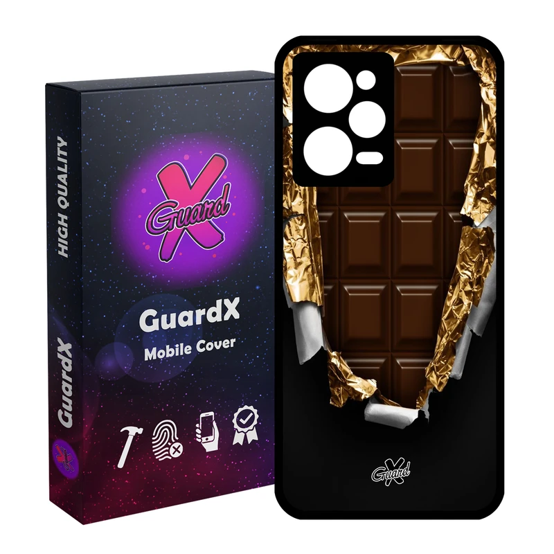 کاور گارد ایکس طرح Chocolate مدل Glass10061 مناسب برای گوشی موبایل شیائومی Redmi Note 12 Pro 5G/Poco X5 Pro 5G/Note 12 Pro Pro speed