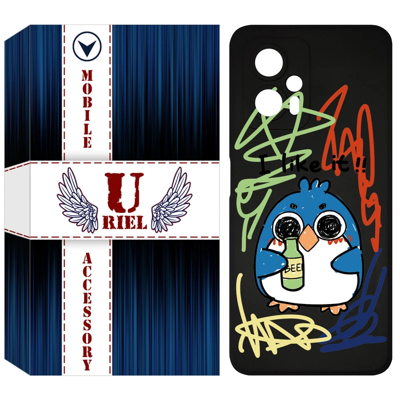 کاور یوریل مدل KSH کد 23 طرح جوجه ی نقاش مناسب برای گوشی موبایل شیائومی Poco X4 GT