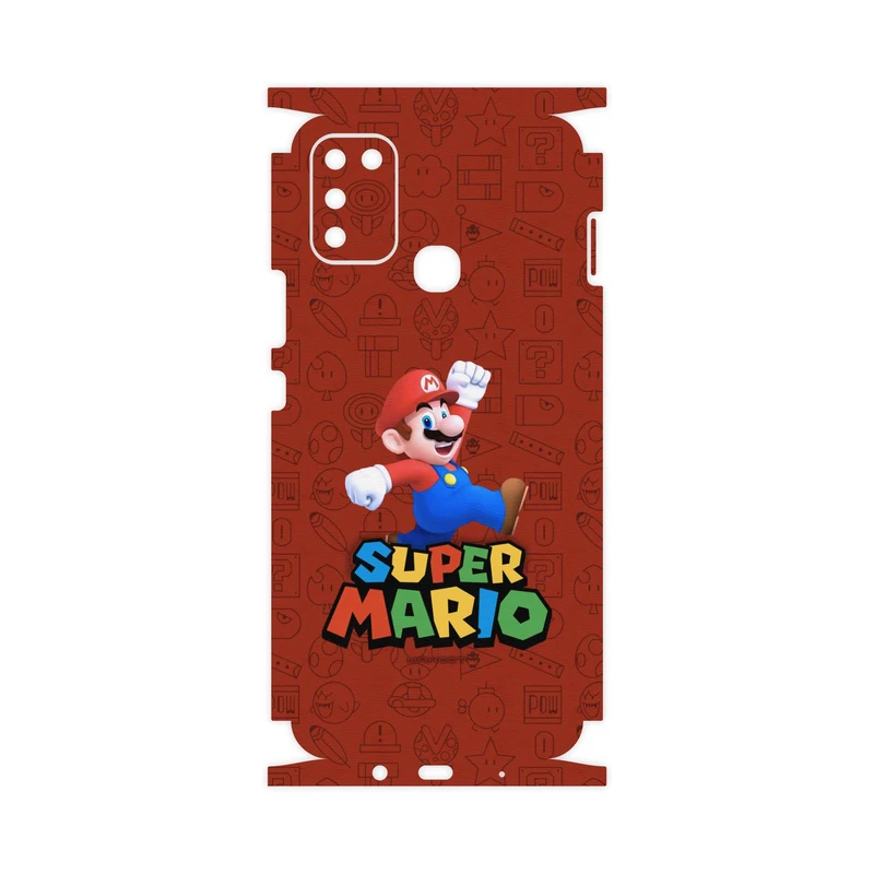 برچسب پوششی ماهوت مدل Super-Mario-Game-FullSkin مناسب برای گوشی موبایل اینفینیکس Hot 11 Play