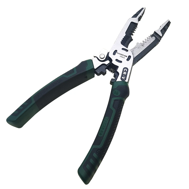 انبر سیم لخت کن توسن مدل T-19303 سایز 9 اینچ