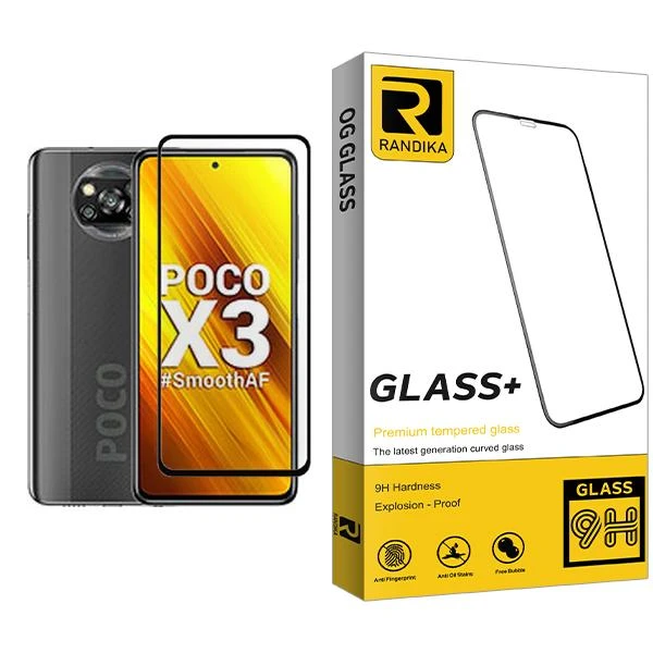 محافظ صفحه نمایش راندیکا مدل Randika Glass MIX001 مناسب برای گوشی موبایل شیائومی Poco X3