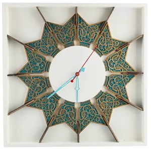 ساعت دیواری گالری آسوریک طرح خورشیدی کد 86057