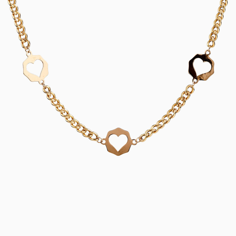 گردنبند طلا دخترانه کد 2868