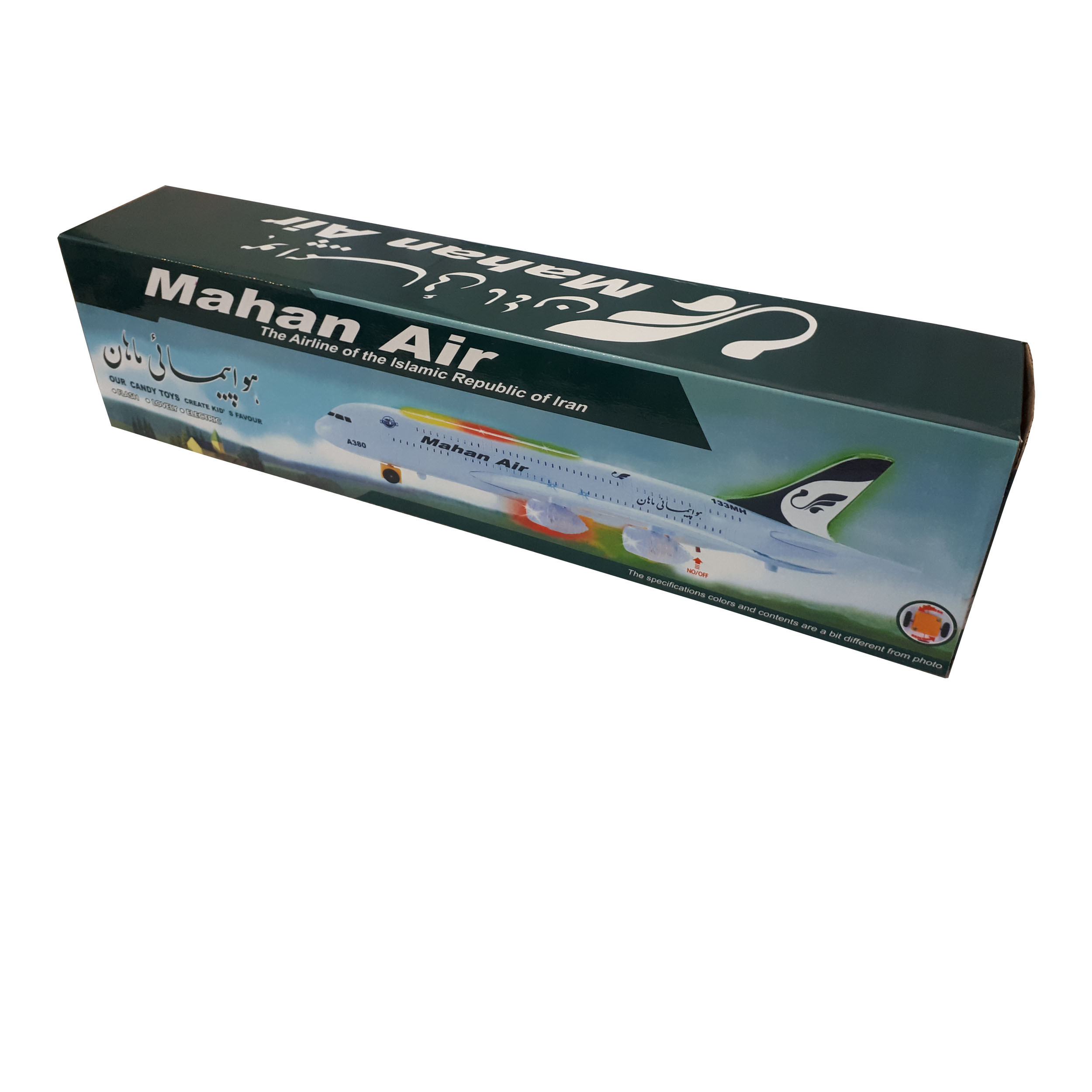 هواپیما بازی طرح ماهان ایر مدل A380 کد 133