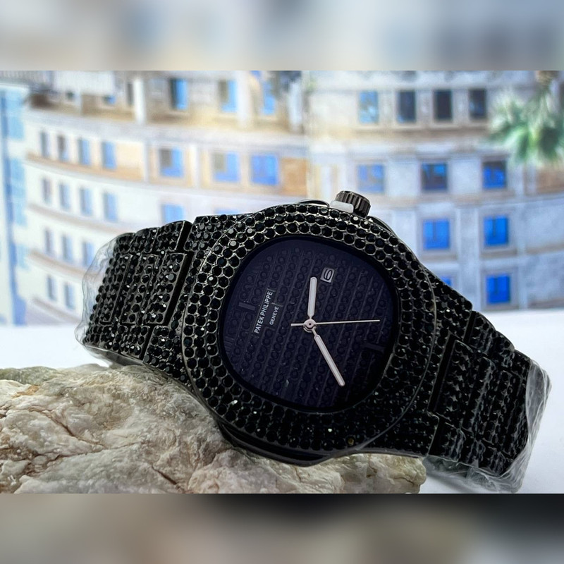 ساعت مچی عقربه ای زنانه مدل پتک فیلیپ فول نگین ساعت مچی عقربه ای زنانه مدل پتک فیلیپ فول نگین