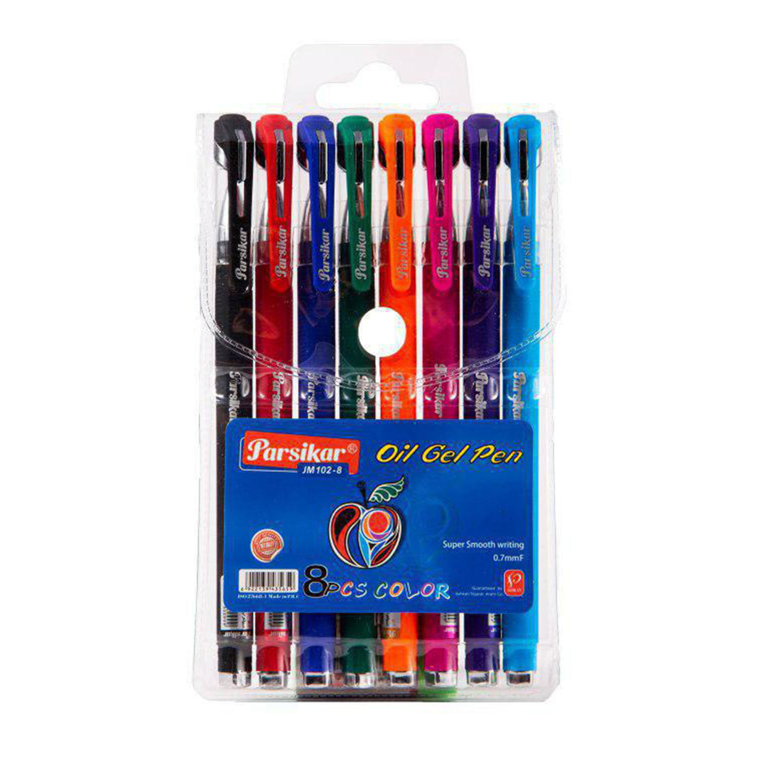 خودکار رنگی پارسی کار کد JM-102-8 بسته 8 عددی خودکار رنگی پارسی کار کد JM-102-8 بسته 8 عددی