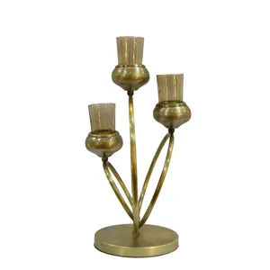 شمعدان حلقه 3 شعله کد 5510