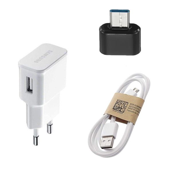 شارژر دیواری مدل EP_WEQ200 به همراه کابل Micro USB و مبدل OTG شارژر دیواری مدل EP_WEQ200 به همراه کابل Micro USB و مبدل OTG