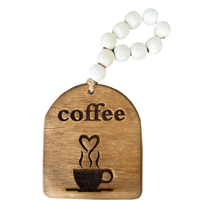 آویز تزیینی مدل فنجان قهوه
