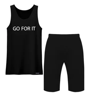 ست تاپ و شلوارک مردانه 27 مدل Go for it کد MH965