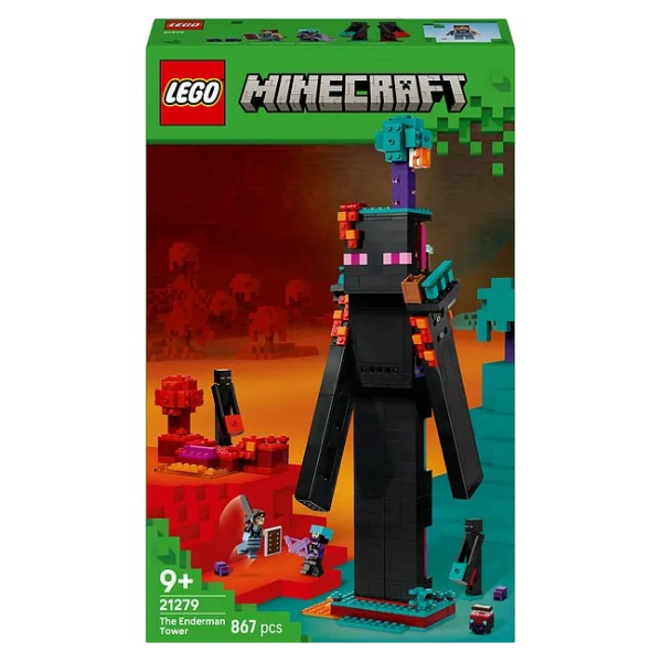 لگو 867 تکه مدل Minecraft The Enderman Tower 21279