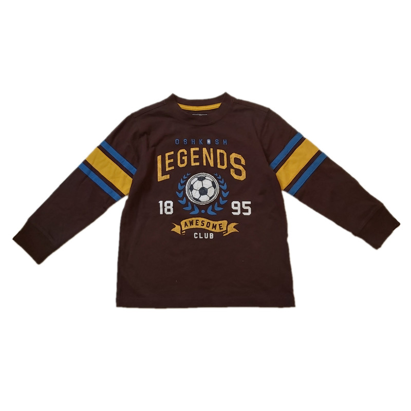 تی شرت آستین بلند پسرانه اش کش بی گش مدل LEGENDS