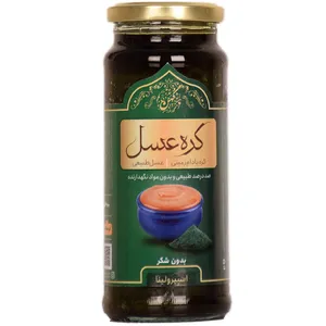 کره بادام زمینی و عسل اسپیرولینا کهن - 400گرم