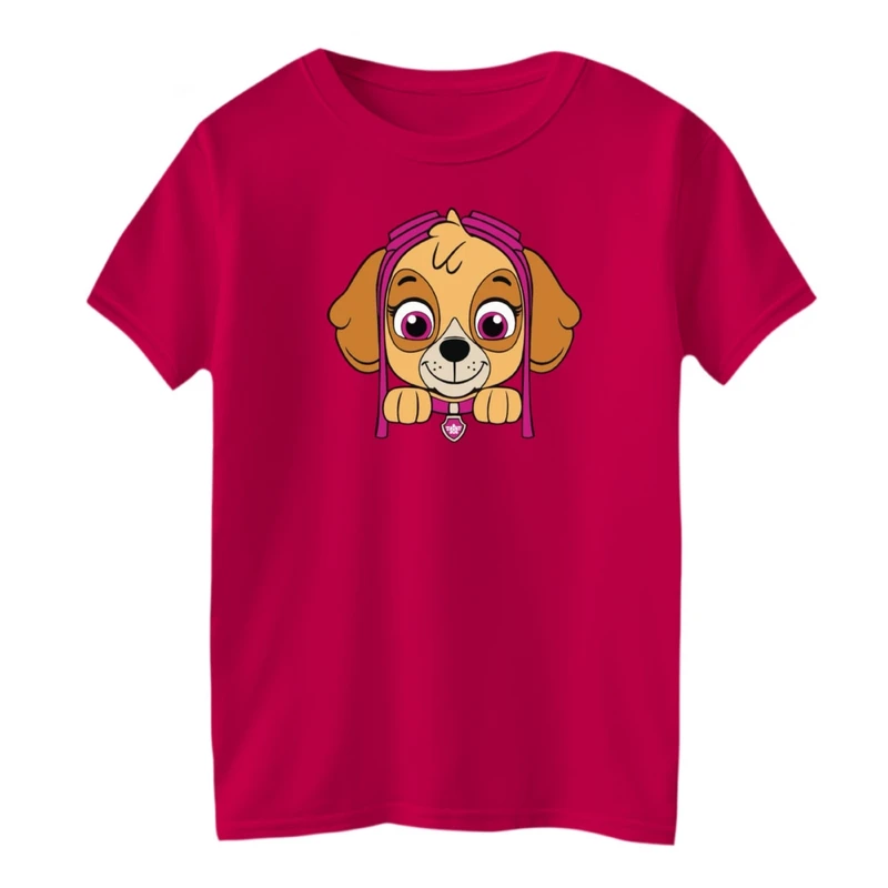 تی شرت آستین کوتاه بچگانه مدل سگ نگهبان کد07