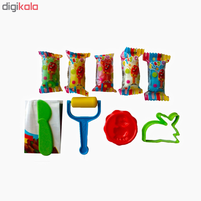 خمیر بازی 5 رنگ آریا مدل Ar1062