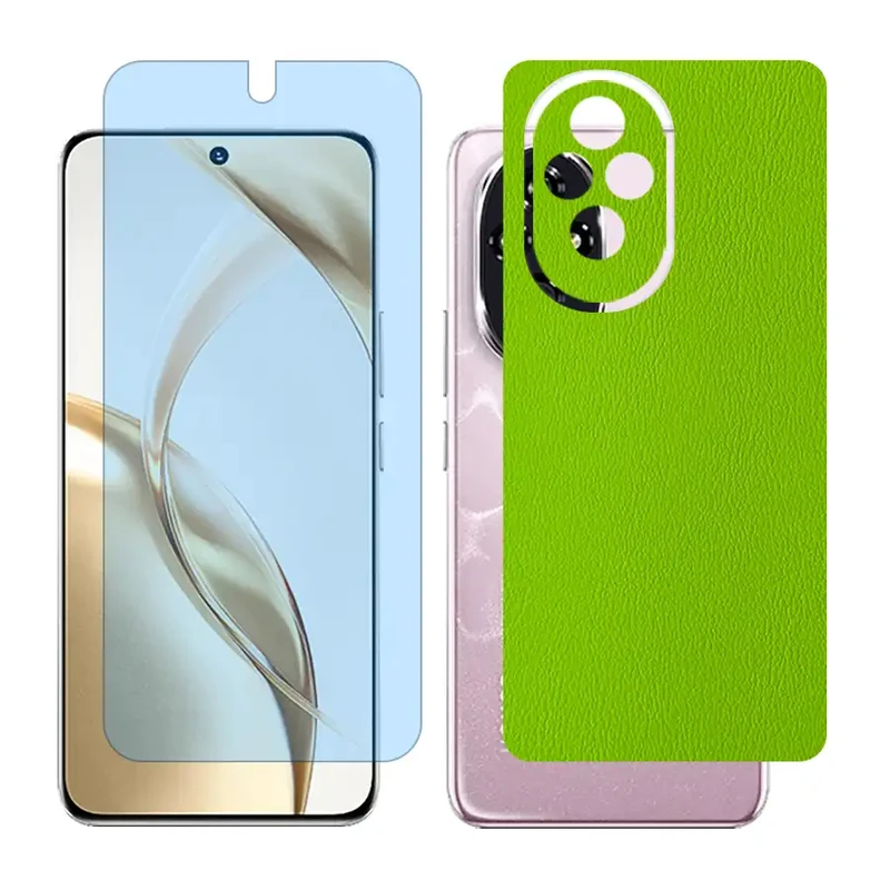 محافظ صفحه نمایش مات آنتی بلو گلس مدل Together مناسب برای گوشی موبایل آنر 200 / Honor 200 به همراه برچسب پوششی پشت گوشی