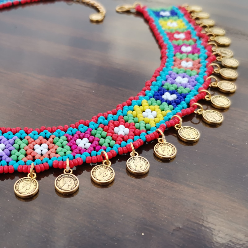 گردنبند دخترانه مدل سکه ای