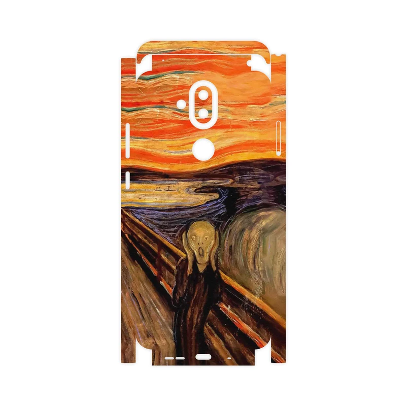 برچسب پوششی ماهوت مدل The Scream of Munch-FullSkin مناسب برای گوشی موبایل نوکیا 8.1