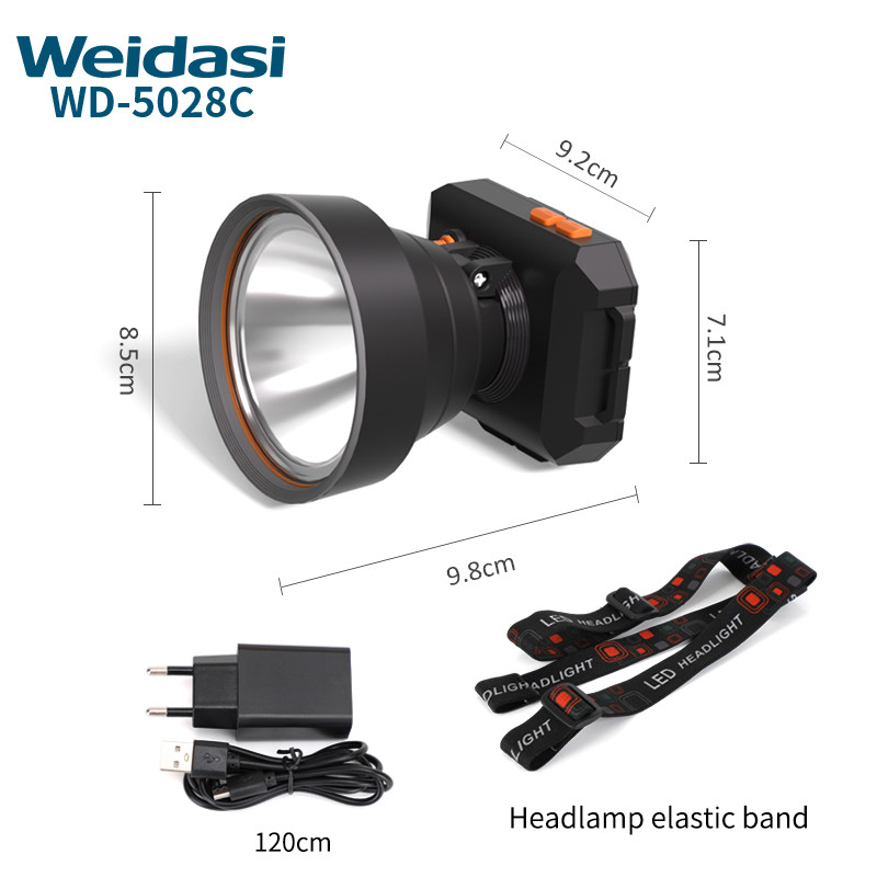 چراغ پیشانی ویداسی مدل WD-5028C با نور مهتابی