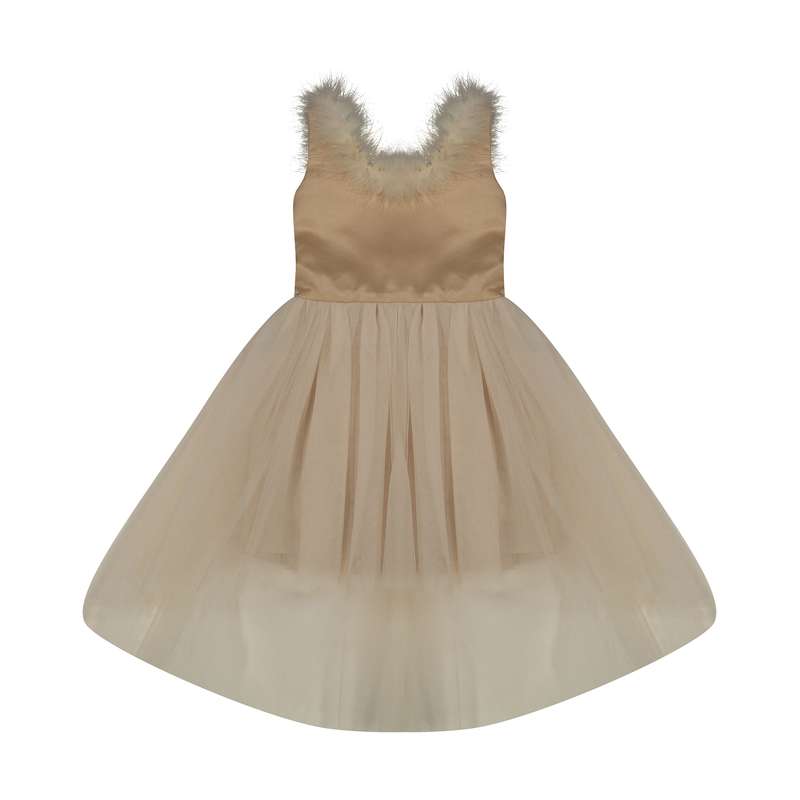 پیراهن دخترانه کلوتو مدل Softi Collar grls.drs