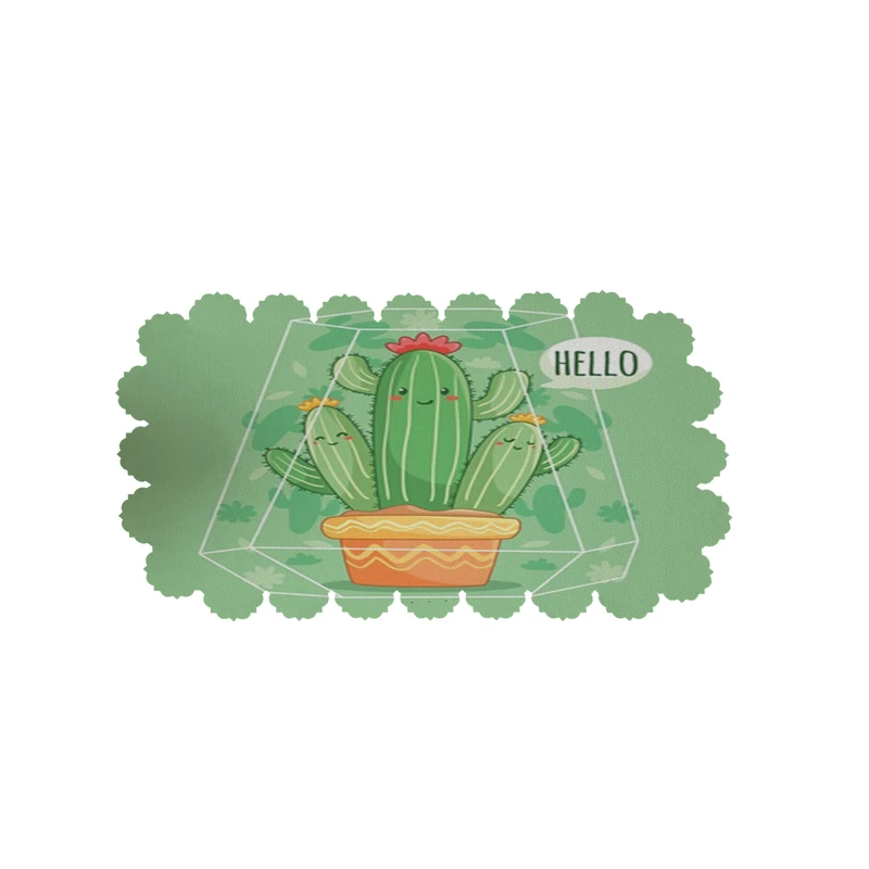  رومیزی طرح کاکتوس  کد 8181R