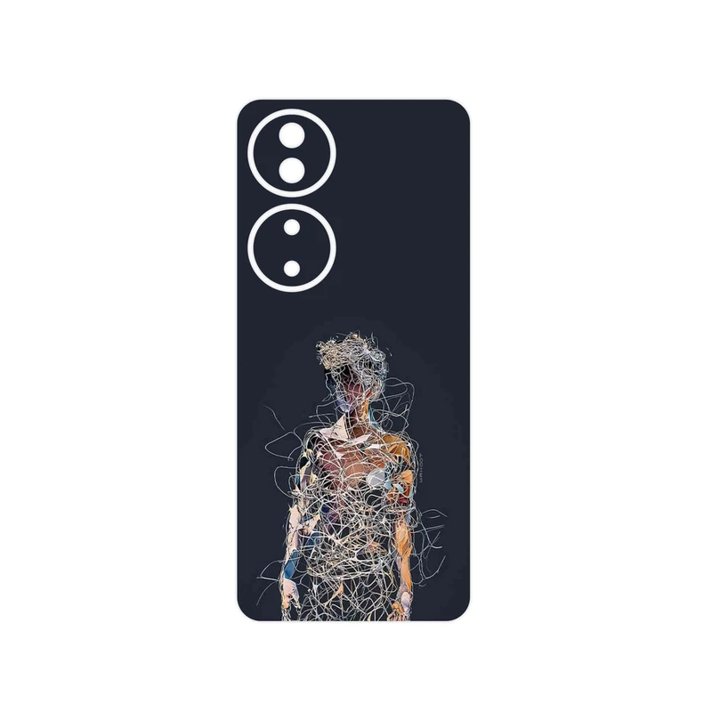 برچسب پوششی ماهوت مدل Strings Digital Art 1 مناسب برای گوشی موبایل آنر X7b