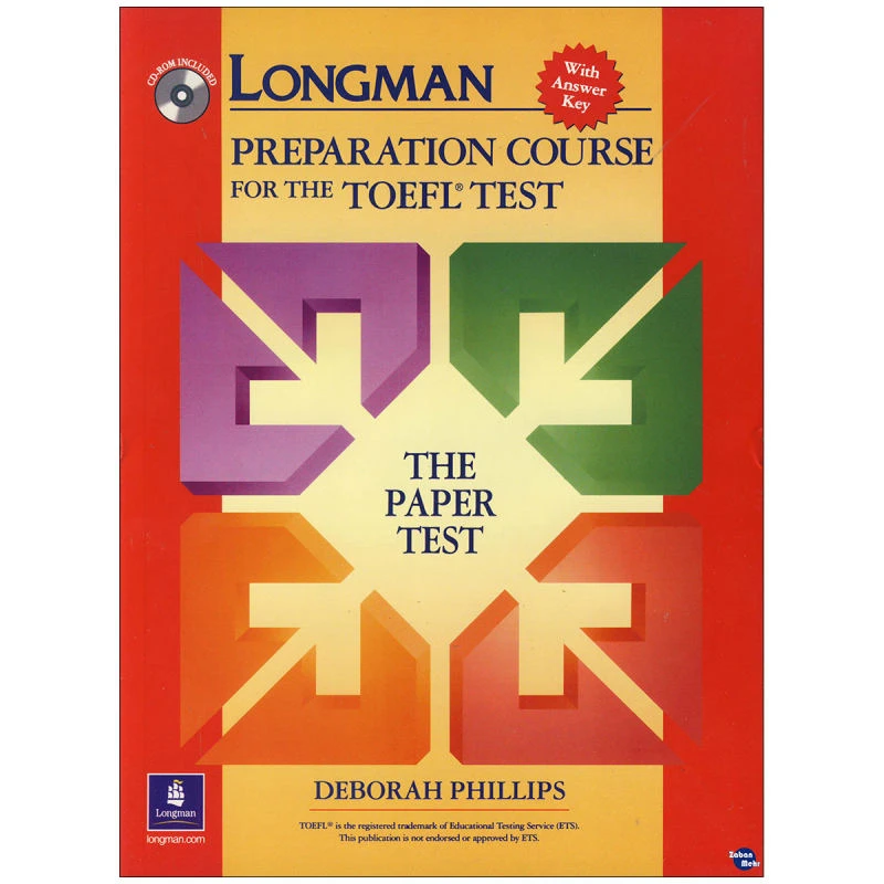 کتاب Preparation Course for thr Toefl Test اثر جمعی از نویسندگان انتشارات لانگمن
