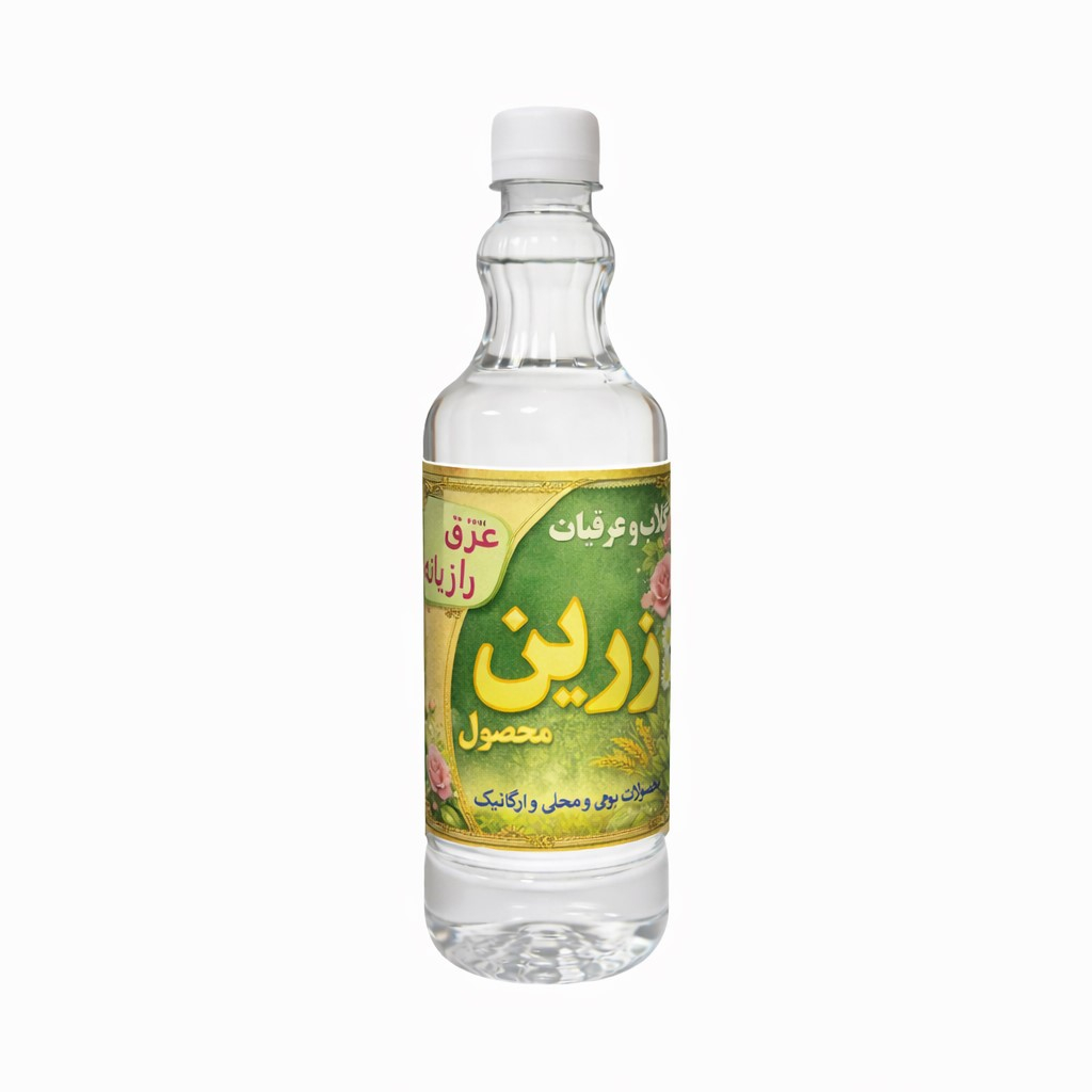 عرق رازیانه زرین محصول - 1 لیتر