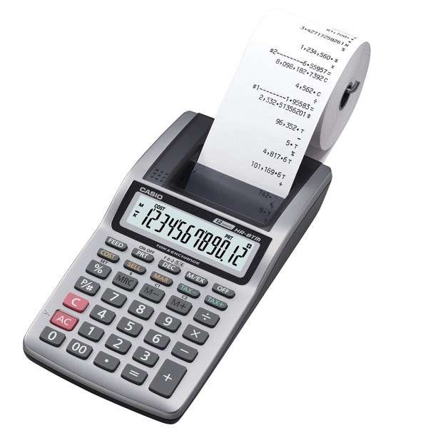 ماشین حساب کاسیو HR-8TM ماشین حساب کاسیو HR-8TM
