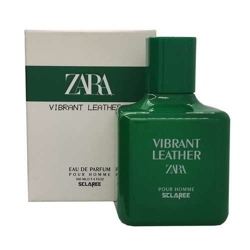 ادوپرفیوم مردانه اسکلاره مدل Vibrant Leather zara با رایحه گرم حجم 100 میلی لیتر