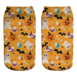 جوراب دخترانه مدل هالوین کد 1477