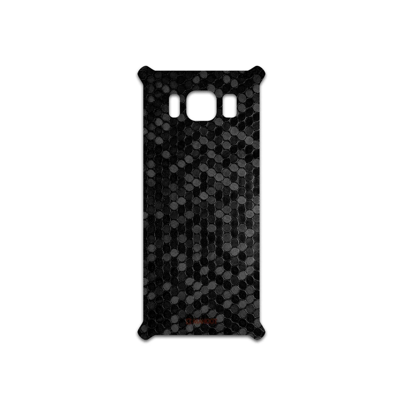 برچسب پوششی ماهوت مدل Honey-Comb-Circle مناسب برای گوشی موبایل سامسونگ Galaxy S8 Active